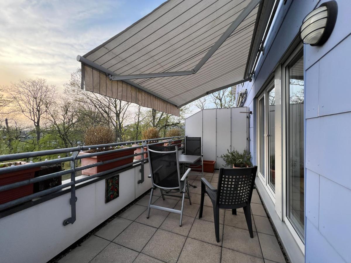 Maisonette Penthouse Fuer 8 Personen By Rabe - Free Netflix & Kostenloser Parkplatz & Grosse Terrasse Карлсруэ Экстерьер фото